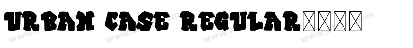 Urban Case Regular字体转换